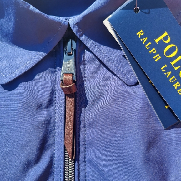 BRAND NEW WITH TAGS MEN'S POLO FULL-ZIP WINDBREAKER XXL - Picture 3 of 6